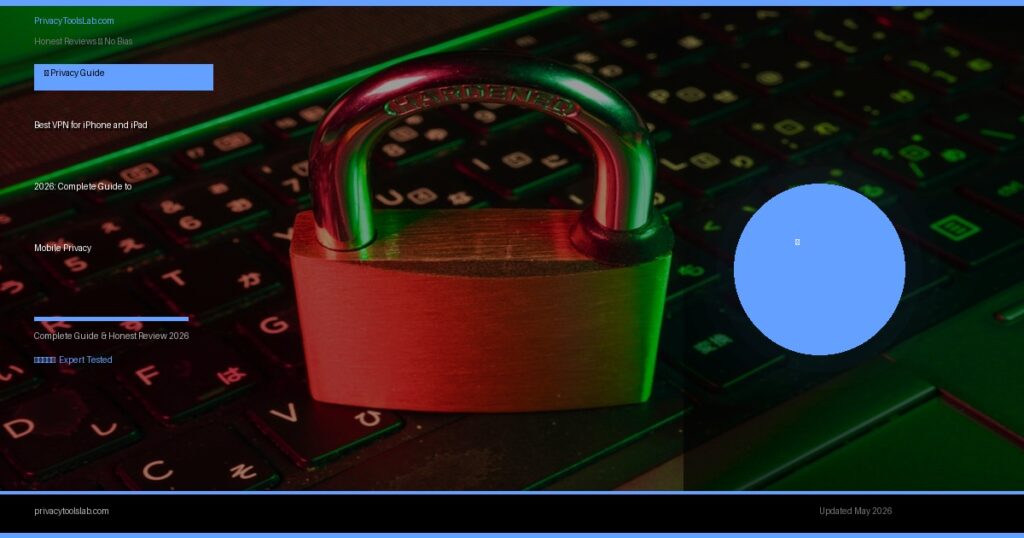 Best VPN for iPhone and iPad 2026: Complete Guide to Mobile Privacy